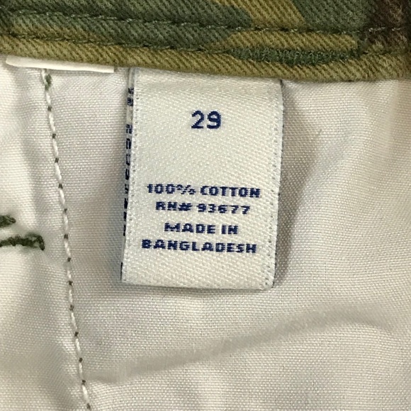 ARIZONA Jean Co. Camo Shorts Classic Fit, Size 29, 100% Cotton - Picture 4 of 4